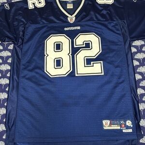 Reebok Blue Cowboys Jersey #82